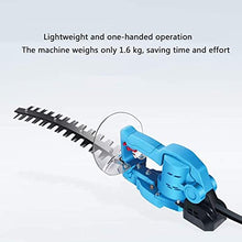 YXCUSAM Hedge Trimmer, Electric Multi-Function Gardening Pruning Tool, 18mm Cutting Gap, for Commercial and Home (Bending)
