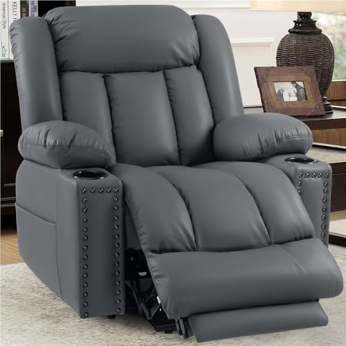 KTYUERGHK Power Lift Recliner Chair with Heat and Massage, USB Ports