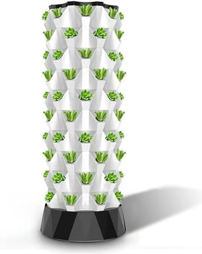 FLTRGO Hydroponics Growing System Hydroponics Tower Growing System, Indoor Plant Water Cycle Garden Growing Systems Vertical Hydroponic Pineapple Aeroponic Tower Hydroponic Towe
