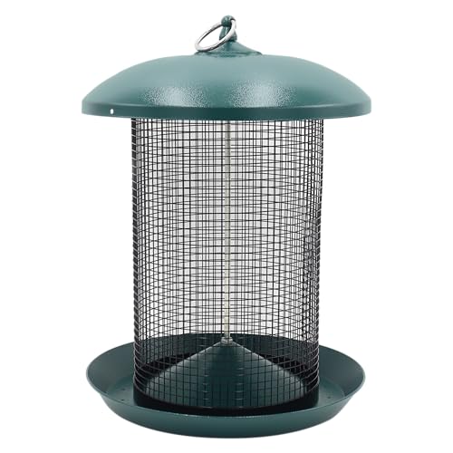 Zenport Z203010 Hanging Bird Seed Screen Feeder, Green - 6 Pack