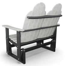 Wildridge Classic Adirondack Glider Cardinal Red