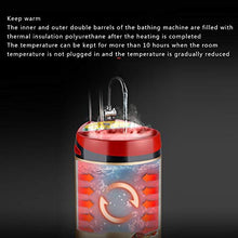 Handheld Outdoor Shower Mobile Shower Machine 2000w/130L/150L Intelligent Voice System Stainless Steel Liner for Home Bathroom (150 smart Models)