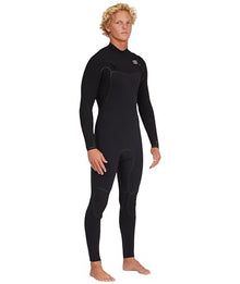 Billabong Mens 4/3mm Furnace Chest Zip Fullsuit Wetsuits Black 23 Medium