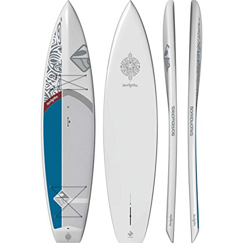 Boardworks Navigator Touring Stand Up Paddleboard 11' 6" White/Grey/Blue