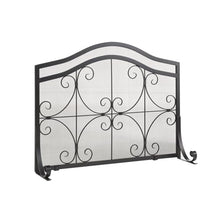 Fireplace Screen Black European Style Fireplace Screen Fireplace Screen Home Fireplace Screen with Mesh Fence Screen Protector Fireplace Fire Screen