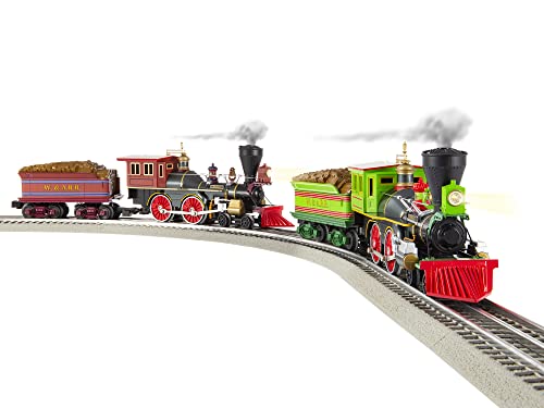 Lionel Great Locomotive Chase Deluxe LionChief Bluetooth 5.0 O Gauge Set Multi