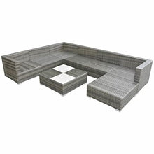 Xinxinxiang 8 Piece Patio Set with Cushions Gray