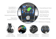 AMBA7 M5 GPS DHC Electric Caddy Cart Bundle Black
