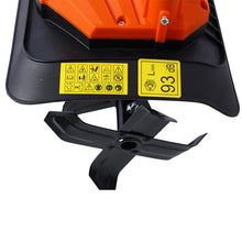 Electric Tiller Rotavator and Cultivator for Garden - Powerful 1050W for Ground Preparation | 32cm Cultivating Width, 22cm Depth Garden Tiller Cultivator Rotovator