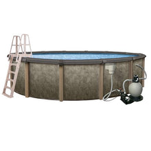 Blue Wave Riviera Above Ground Swimming Pool Package Browns