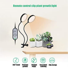 1-4 Heads LED Grow Light, Full Spectrum Clip Plant Growing Lamp, 5-Segment Dimming Mode, 3 Fill Light Conversion Modes, 4/8/12H Timer, Idea for Small Plant Light (Size : 2pcs) ()