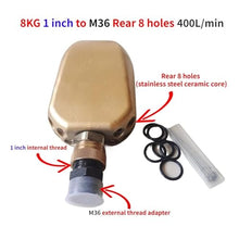 Bolisila 1 Inch Internal Thread High-Pressure Cleaning Machine Pipeline Dredging Nozzle 110L-600L Stainless Steel Ceramic Core Nozzle(8KG 1inch-M36 400L)