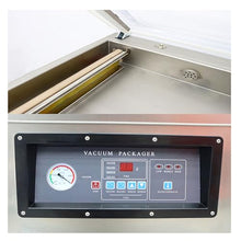 BREVELTION Stainless Steel Single Chamber Vacuum Packaging Machine 110V 750W