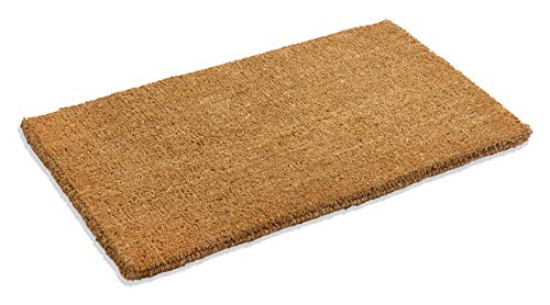 Kempf Custom Cut 1 1/4" (1.25") Inch Thick Coco Mat with Vinyl Backing, Various Sizes, Great for Recessed Area Entrances, Coco Door Mat (5' x 12')