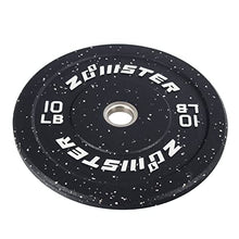 Zoomster 260LB Bumper Plate High Bounce Bumper Weight Plate Black Yellow White Green Blue Red