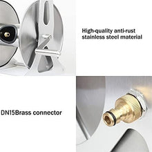 Portable Hose Reel Cart Garden Water Pipe Cart Small,Household Wall Mounted Water Pipe Storage Rack With Storage Table