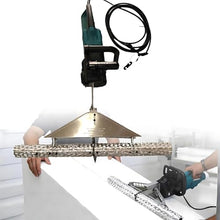1800W Foam Planer Insulation Trimmer, 19.68''/27.5" Spray Foam Flatting Saw, 14.5m/s Speed Open/Closed Cell Spray Removal Tool for Polyurethane Wall Trimming OpenCell-50cm