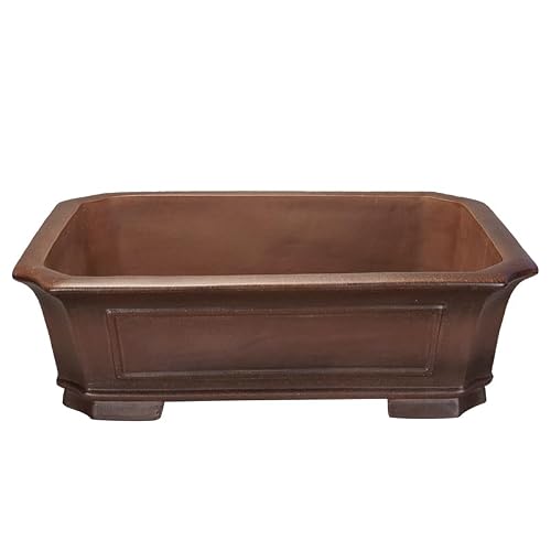 Flower Pot Purple Sand Antique Handmade 80cm Rectangle Flower and Greenery Breathable Bonsai pots Simple Planter