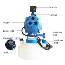WXLYJXUE Watering Can Flower Plant 4L Commercial Portable Electric Sprayer Three-Hole Nozzle Adjustable Water Mist Size Watering Tool
