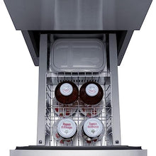 Summit 15-Inch 2.8 Cu. Ft. ADA Compliant Outdoor Double Drawer Compact Refrigerator - ADRD15OS