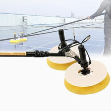 FENOKD Cleaning Brush Electric Pool Cleaning Brush, Water Washing Photovoltaic Panel Glass Cleaning Equipment Tool, Photovoltaic & Solar Panel Cleaning Tool