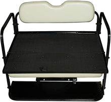 Performance Plus Carts Yamaha Drive G29 Golf Cart Flip Folding Rear Back Seat Kit - Stone