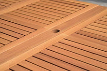 Amazonia Arizona 11 Piece Rectangular Patio Dining Set Teak Finish