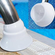 Swimming Pool Ladder Stainless Steel 2-Level and 3-Level Non-Slip Pedals Swimming Pool Bracket Escalator Large Private Swimming Pool Ladder Entertainment Facilities (Silver 138cm)