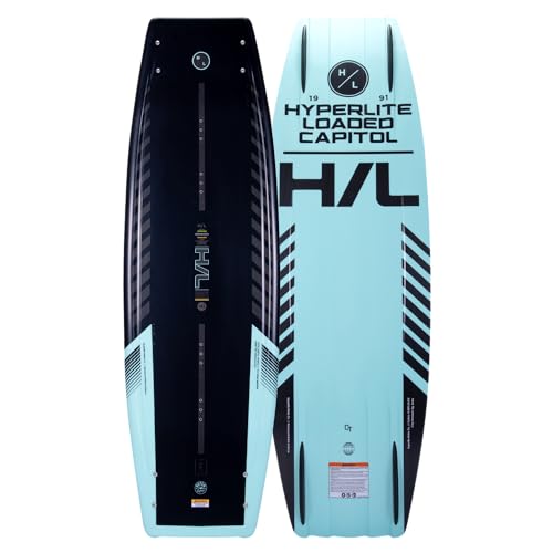 Hyperlite Capitol Loaded Wakeboard 143cm Black-Teal