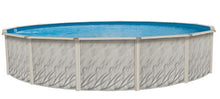 Meadows Reprieve 24' Round AboveGround Swimming Pool|52" Height|Resin Protected Steel-Sided Walls|Includes 25 Gauge Overlap Liner & Widemouth Skimmer