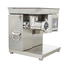 HQHAOTWU Electric Meat Grinder Stainless Steel Silver