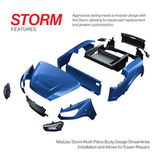 MADJAX Storm Body Kit for EZGO TXT Golf Cart Models Sea Storm
