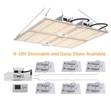 WJSKYDM 100/200/400W LED Grow Light, Full Spectrum Plant Light, Smart Dimmable & High PPFD for Indoor Plants Seedling Vegetables Bloom, Fits 2×4/3×3 Grow Tents,400W