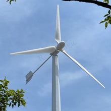 NINILADY 10000W 220v 380v Horizontal AXIS Wind Turbine 10KW Permanent Magnet Generator with On Grid Tie Inverter (380V Wind Turbine Only)