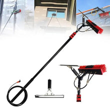 GHHDPXM Window Cleaner Kit with Scraper & Brush Adjustable 3.610.8M Perfect for Effortless Window & Solar Panel Cleaning Reach High Areas Easily