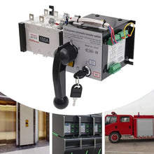 Dual Power Automatic Transfer Switch Automatic Generator Changeover Switch ATS Isolation Type for Emergency Power