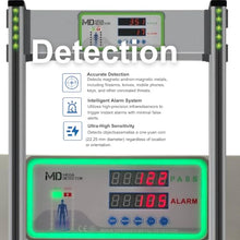 Walk Through Metal Detector, MegaDetector® 18-Zone IP54 Indoor for Schools