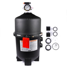 replacement for 425 SQFT Cartridge Pool Filter System W3C4030 C4030 – 4-Element In-Ground Pool & Spa Filtration Unit 4 Cartridge Filtration System, 2" Inlet/Outlet, 150 GPM Flow Rate
