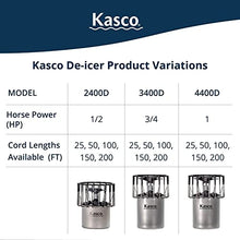 Kasco 3/4 HP Lake & Pond De-icer 120V Silver