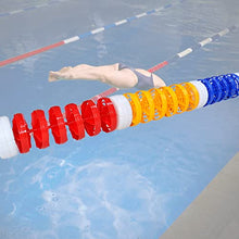 NFwEJF Pool Safety Floats with Floats, Safety Pool Divider/Bright Red Yellow Blue White Floating Kit Cord for Large Swimming Pools Shallow Deep Water, 1-16m, Easy to Hookup