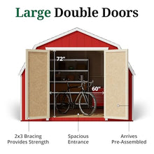 Little Cottage Co. 10x20 Value Gambrel Barn with 4 ft. Sidewalls, Outdoor Wood Storage Shed Do-It-Yourself Precut Kit