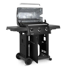 Broil King 844154 Signet 320 Shadow 3-Burner Propane Gas Grill in Black