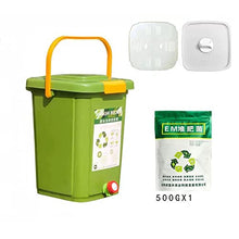 All Seasons Indoor Composter Starter Kit – 20L (5 Gallons) Compost Bin for Kitchen Countertop with Lid, Spigot with 500g (1.1 lbs.) Bag of Dry Composter Accelerator