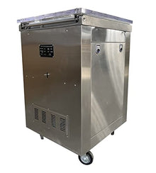 TECHTONGDA Stainless Steel Vacuum Sealer Packaging Machine for Fruits & Vegetables Silver