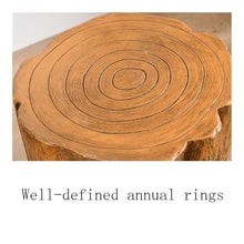 WOAITIANTIAN Vase Stand Imitation Wooden Pile Resinous Plant Base, Multifunctional Decorative Display Stand