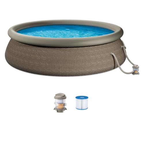 12' x 36" Ring Inflatable Swimming Pool