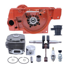 DYHZLBM Crankcase Crankshaft 50mm Cylinder Kit Fit for 362 365 371 372 Chainsaw Piston Rings Needle Bearing Spark Plug Parts