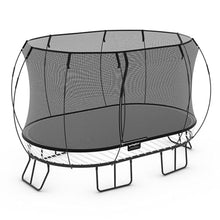 Springfree Large Oval Trampoline 8x13 ft with FlexrStep V2 Bundle Black