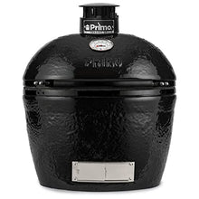 Primo Grills Oval Large 300 Ceramic Kamado Grill Black