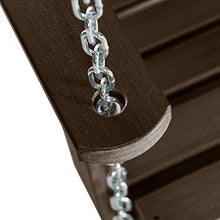 highwood Weatherly Porch Swing, 4 Feet, Weathered Acorn